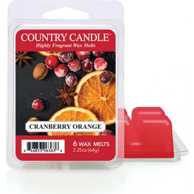 Country Candle Vonný Vosk Cranberry Orange 64 g – Hledejceny.cz