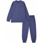 Wolf S2476B pánské pyžamo dlouhé modré – Zboží Dáma