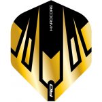 Letky Red Dragon Hardcore Premium Gold & Black Tribal Dart Flights – Sleviste.cz