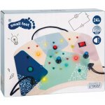 small foot Motorická deska s LED světly a vypínači – Zboží Dáma