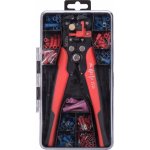 Kleště odizolovací a krimpovací automatické v sadě Extol Premium 8831126 – Zboží Mobilmania