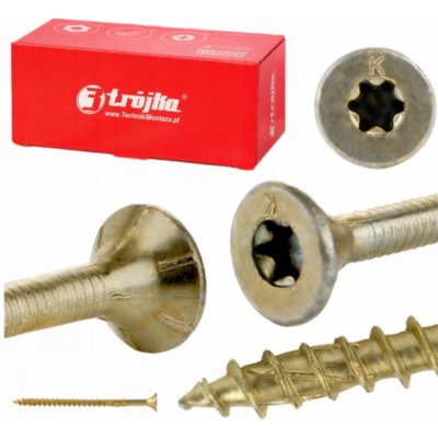 Tesařské vruty TORX - 3,5x35 mm - 1000 ks – Hledejceny.cz