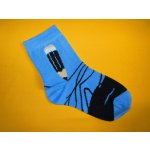 Dětské ponožky z bambusové viskózy TUŽKA, Modrá – Sleviste.cz