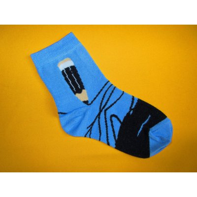Dětské ponožky z bambusové viskózy TUŽKA, Modrá – Sleviste.cz