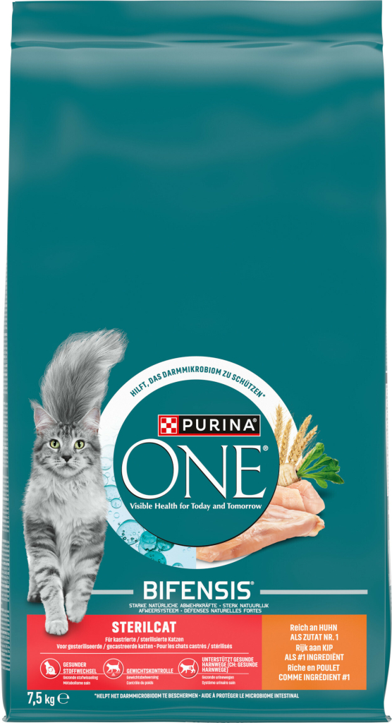 Purina ONE Sterilcat s kuřecím 7,5 kg