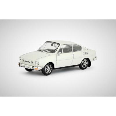 Abrex škoda 110R coupe 1978 šedobilá černá 1:43 – Zboží Mobilmania