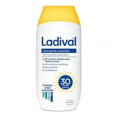 Ladival gel alergická kůže SPF30 200 ml – Zboží Dáma