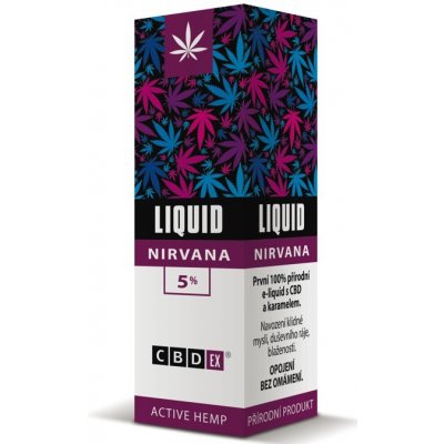 CBDex Liquid Nirvana 5% 10 ml 500 mg – Hledejceny.cz