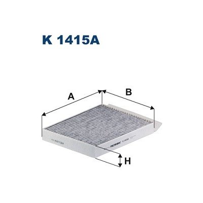 Filtr, vzduch v interiéru FILTRON K 1415A (K1415A) – Hledejceny.cz