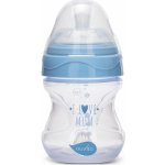 Nuvita lahvička Mimic Transparent blue 150ml – Sleviste.cz