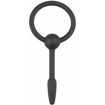 Sinner Gear Small Silicone Penis Plug with Pull Ring 095