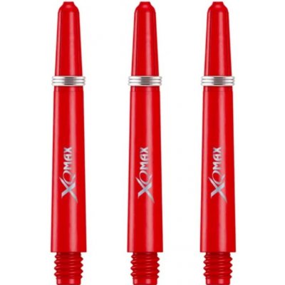 XQMax Darts Solid Colour with Logo - midi - red – Zboží Dáma