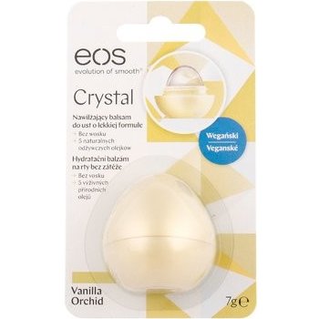 EOS Balzám na rty Crystal Lip Balm Hibiscus Peach 7 g