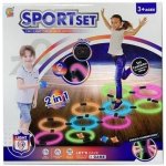 wiky Skákací kroužky svítící a házecí hra set – Zboží Živě