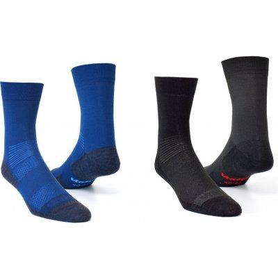 Vavrys Trekové ponožky Light Trek CMX 2020 2 páry modrá-černá – Zboží Mobilmania