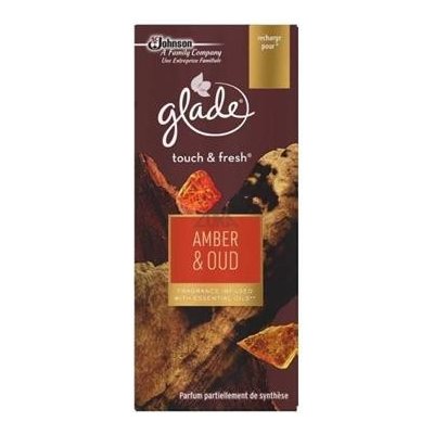 Glade by Brise One Touch Amber & Oud vůně jantarového dřeva náhradní náplň 10 ml – Zbozi.Blesk.cz