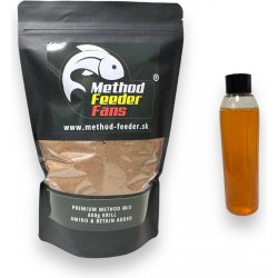 Method Feeder Fans Premium Method Mix Set 600g + 200ml Booster Krill