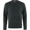 Pánský rolák Fjällräven svetr Övik Round-neck Sweater dark grey