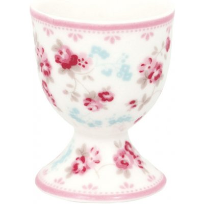 Green Gate porcelán stojánek na vajíčko Elsy white růžová – Zboží Dáma