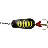 Návnada a nástraha Effzett Standard Spoon 3,2 cm 6 g Fluo Yellow/Black UV