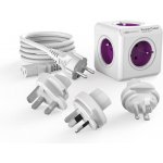 Allocacoc PowerCube ReWirable + 3 zástrčky + kabel IEC EU FR – Hledejceny.cz