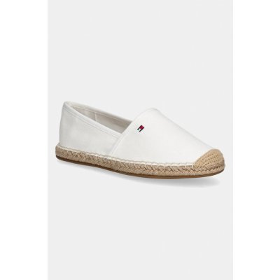 Tommy Hilfiger FLAG CANVAS ESPADRILLE bílá FW0FW08541 – Zbozi.Blesk.cz