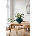 VÁZA TORACE - S jedinečným designem, transformative teal – Hledejceny.cz