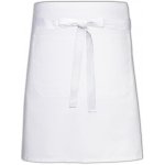 Link Kitchen Wear Pekařská zástěra s kapsou X964T White 90x50cm – Hledejceny.cz