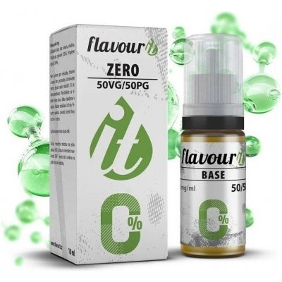 Flavourit PG50/VG50 10 ml 0% nikotinu – Zboží Mobilmania