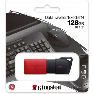Kingston DataTraveler Exodia M 128GB DTXM/128GB – Zboží Živě