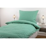 JAN peří Kanafasové zelená kostka 50 x 30 cm – Sleviste.cz