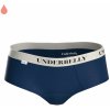 Menstruační kalhotky Underbelly menstruační kalhotky LOWEE modrá bílá z polyamidu Pro velmi slabou menstruaci