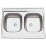 Sinks RDCPM80060025M CLP-A 800 DUO M 0,5mm matný – Hledejceny.cz