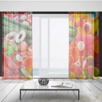 IMPAR Záclony Bonbony (Rozměr záclony: 150x250) – Hledejceny.cz