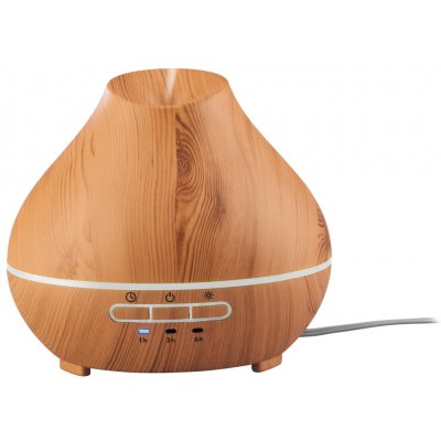 Livarno ultrazvukový aroma difuzér LADH 12 víko v dřevěném provedení – Hledejceny.cz