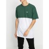 Pánské Tričko Vans COLORBLOCK TEE White/Pine Needle