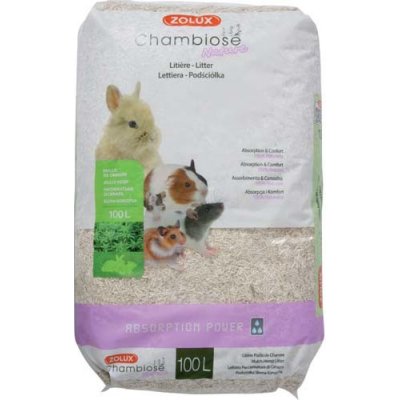 ZOLUX CHAMBIOSE NATURE konopná podestýlka 100 l – Zbozi.Blesk.cz