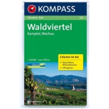 Waldviertel-Kamptal-Wachau map
