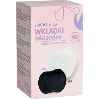 BocioLand Jednorázové vložky do podprsenky Black 30x White 30x 60 ks v balení – Sleviste.cz