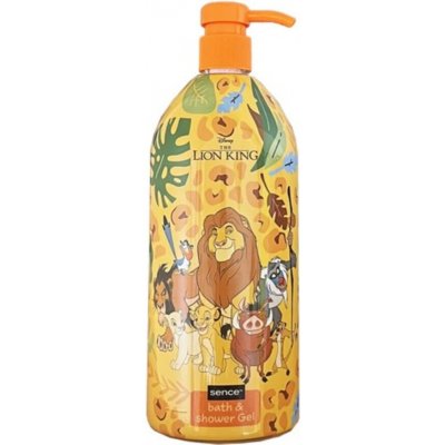Disney Lion 2in1 dětská pěna do koupele a sprchový gel s pumpičkou 1 l – Zboží Dáma
