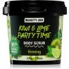 Tělové peelingy Beauty Jar Kiwi & Lime Party Time zpevňující tělový peeling 200 g