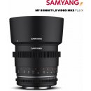 Samyang 85mm T1.5 VDSLR MK2 Fujifilm X