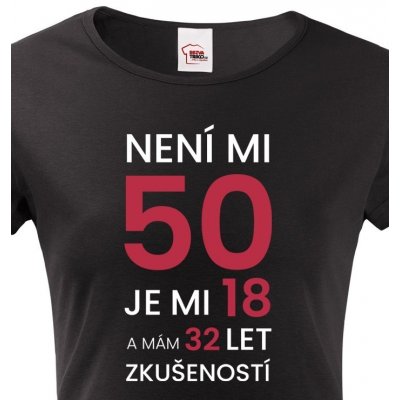 tričko k 50 narozeninám – Heureka.cz