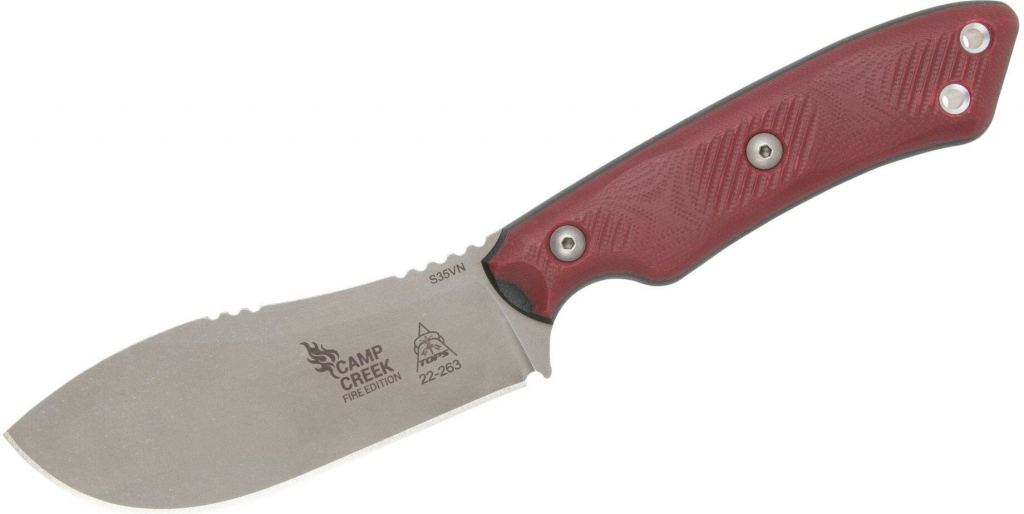 TOPS KNIVES Camp Creek Fire Edition CPCKFE01 od 7 214 Kč Heureka.cz