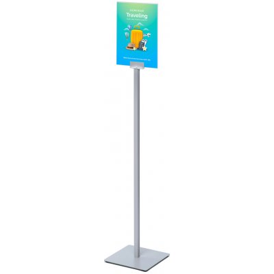 Jansen Display stojan s profilem STAD a plexikapsou A4 260 x 1315 mm – Zboží Živě