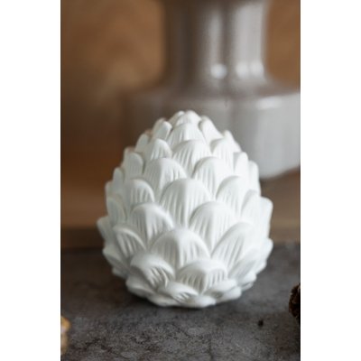 Keramická dekorace šiška Berghamn White 10 cm Storefactory Scandinavia – Hledejceny.cz