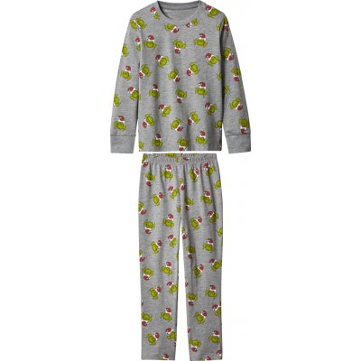 Chlapecké pyžamo Grinch šedá – Zboží Dáma