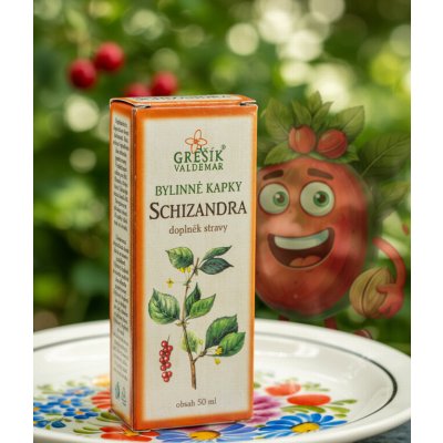 Grešík Schizandra bylinné kapky 50 ml – Hledejceny.cz
