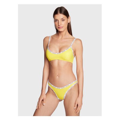 Calvin Klein Swimwear vrchní část bikin KW0KW01946 žlutá