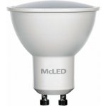 McLED LED GU10, 7W, 3000K, 600lm – Zboží Živě